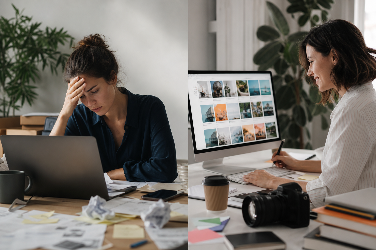Dathent vs. Later: Erstellung von Inhalten vs. Planung von Inhalten für kleine Teams